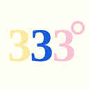 333degrees logo